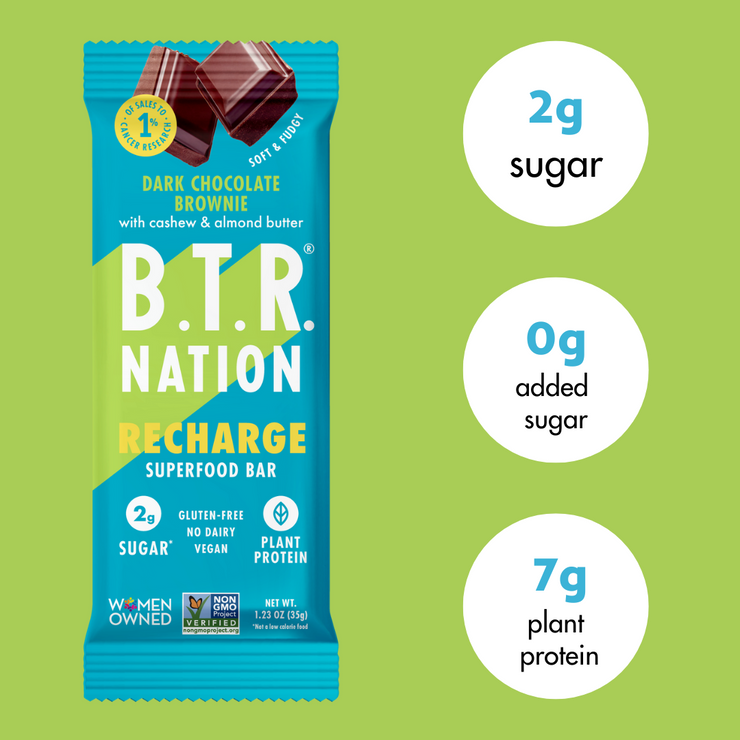 Dark Chocolate Brownie RECHARGE (12 Count) 🍫
