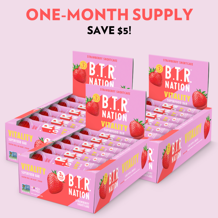 Strawberry Shortcake Superfood Bar Bundle (36 Count)