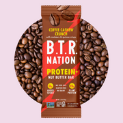 High Protein Coffee Cashew Crunch PROTEIN+ Bar Sampler (4-Count)