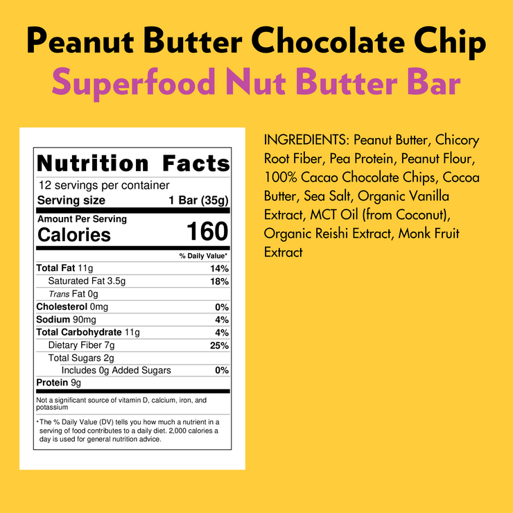 Peanut Butter Chocolate Chip BLISS (12 Count) 🥜