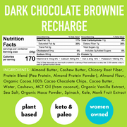 Dark Chocolate Brownie Sampler (4 Count)